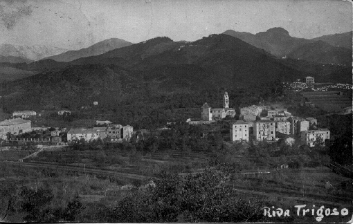 Veduta di Trigoso nel 1908