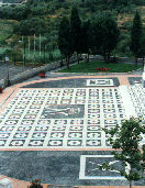 Il sagrato della Chiesa di S.Sabina