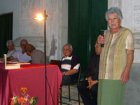Il presidente del Circolo S.Sabina porge il saluto di benvenuto
