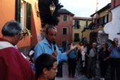 L'intervento dell'Architetto Domingo Tonini, progettista dell'artistico sagrato di S.Sabina