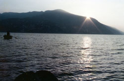 Punta Baffe all'alba