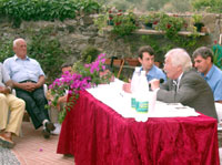 Il Dott. Giovanni Carosini, presidente della Soc. Economica di Chiavari, presenta il libro