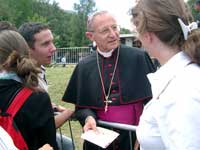 L'incontro con il Vescovo di Ventimiglia
