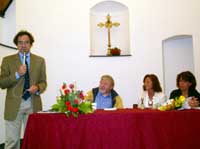 L'intervento ed il saluto del Sindaco.