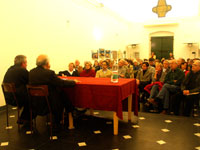 L'oratorio gremito di partecipanti
