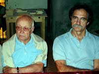 Franco Pogioli, autore del libro con il Sindaco dott. Lavarello