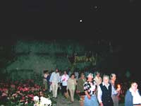 La processione nel giardino di villa Fieschi
