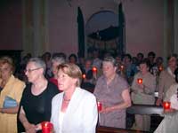 Alcuni fedeli in S.Adriano