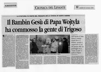 GAZZETTA DEL LUNEDI'