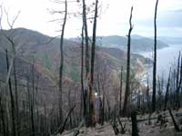 Vallegrande con il complesso "Noa Natua"