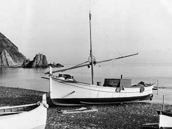 Un "rivanetto" sulla spiaggia di Ren.