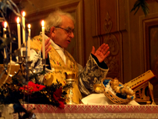 Presepio di Trigoso: celebrazione S. Messa di mezzanotte