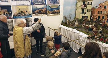 Trigoso Natale 2019 Benedizione del Presepio