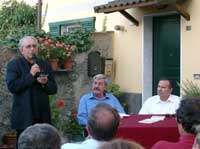 Il saluto del Parroco Arciprete Don Enzo frisino
