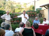 Andrea Lavaggi, autore delle tavole che illustrano il libro.