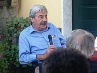 Il Prof. Giovanni Rebora, presenta ilciottolo n. 14 