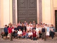 Il gruppo di S.Sabina con S.E.