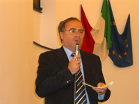 L'intervento del Vice Sindaco Geom. Giorgio Calabr