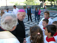 L'accoglienza dei chierichetti