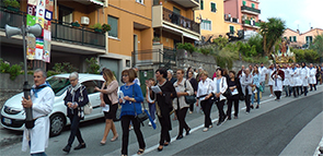 Festa Madonna Rosario Trigoso 2019  Processione