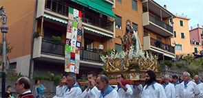 Festa Madonna Rosario Trigoso 2019  Processione