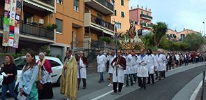 Festa Madonna Rosario Trigoso 2019  Processione