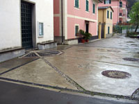 Sagrato dell'Oratorio di San Martino a San Salvatore di Cogorno